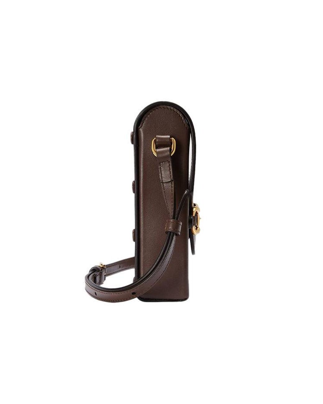 Gucci Brown (Wmns) Button1955 Seriesclutch Single Shoulder Bag Mini