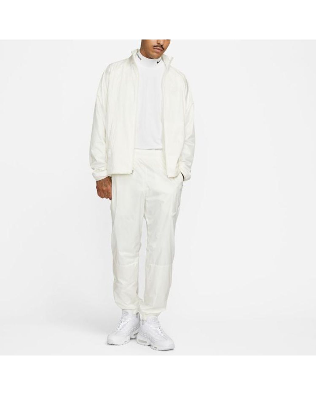 Nike White X Nocta Drake Golf Track Jacket Asia Sizing 'Sail' for men