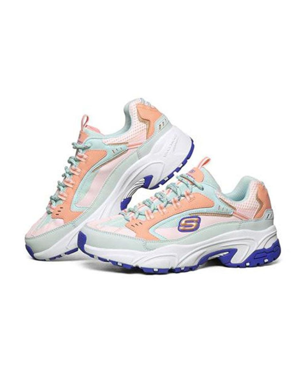 Skechers White (Wmns) Stamina Sport Shoes