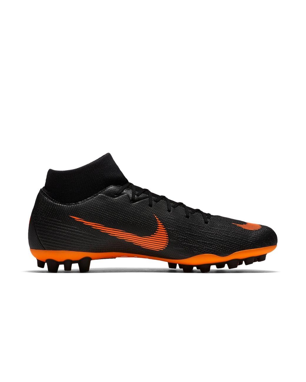Nike Black Mercurial Superfly 6 Ag Artificial Grass for men