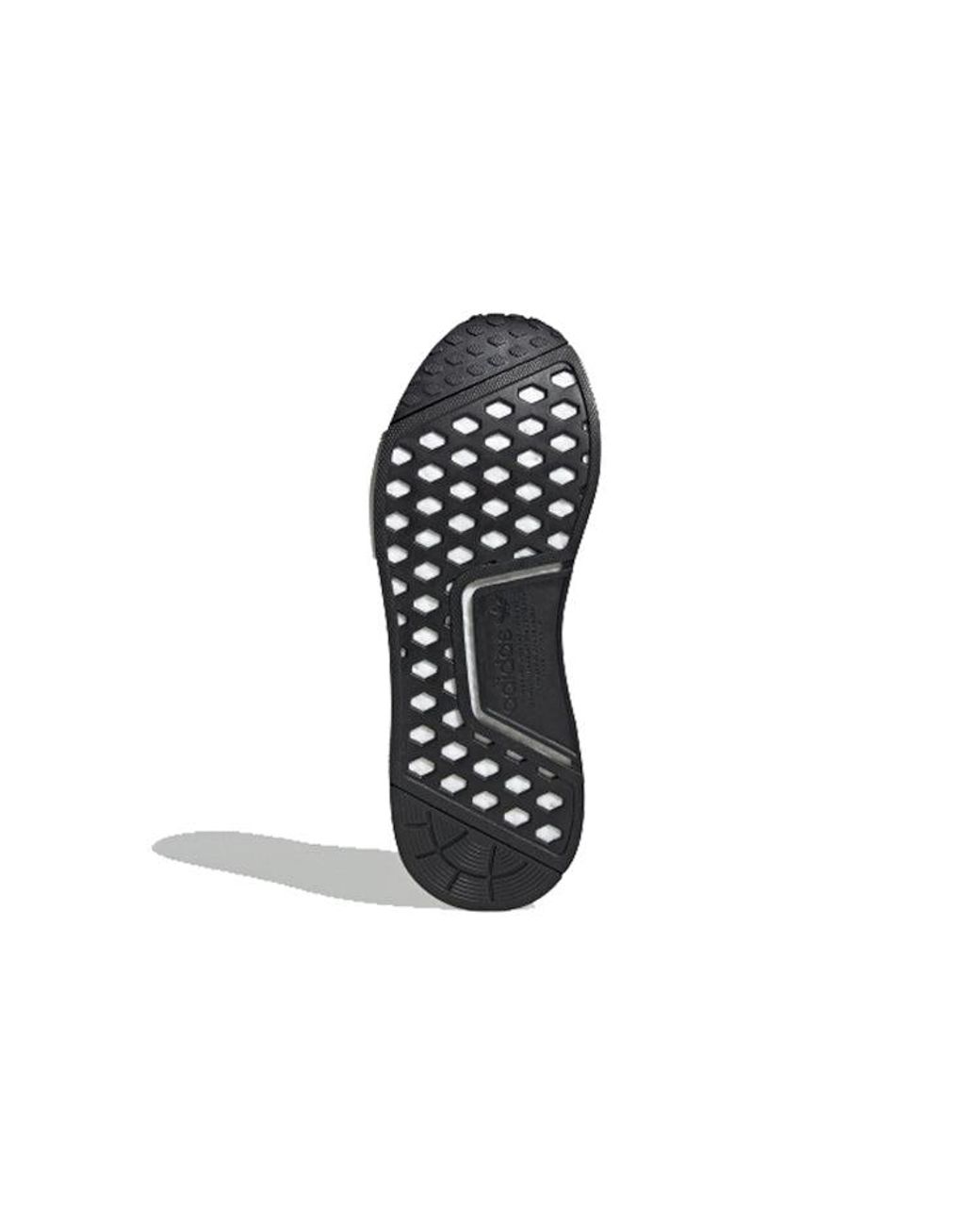 Adidas White Nmd_r1 ' Solar Red' for men