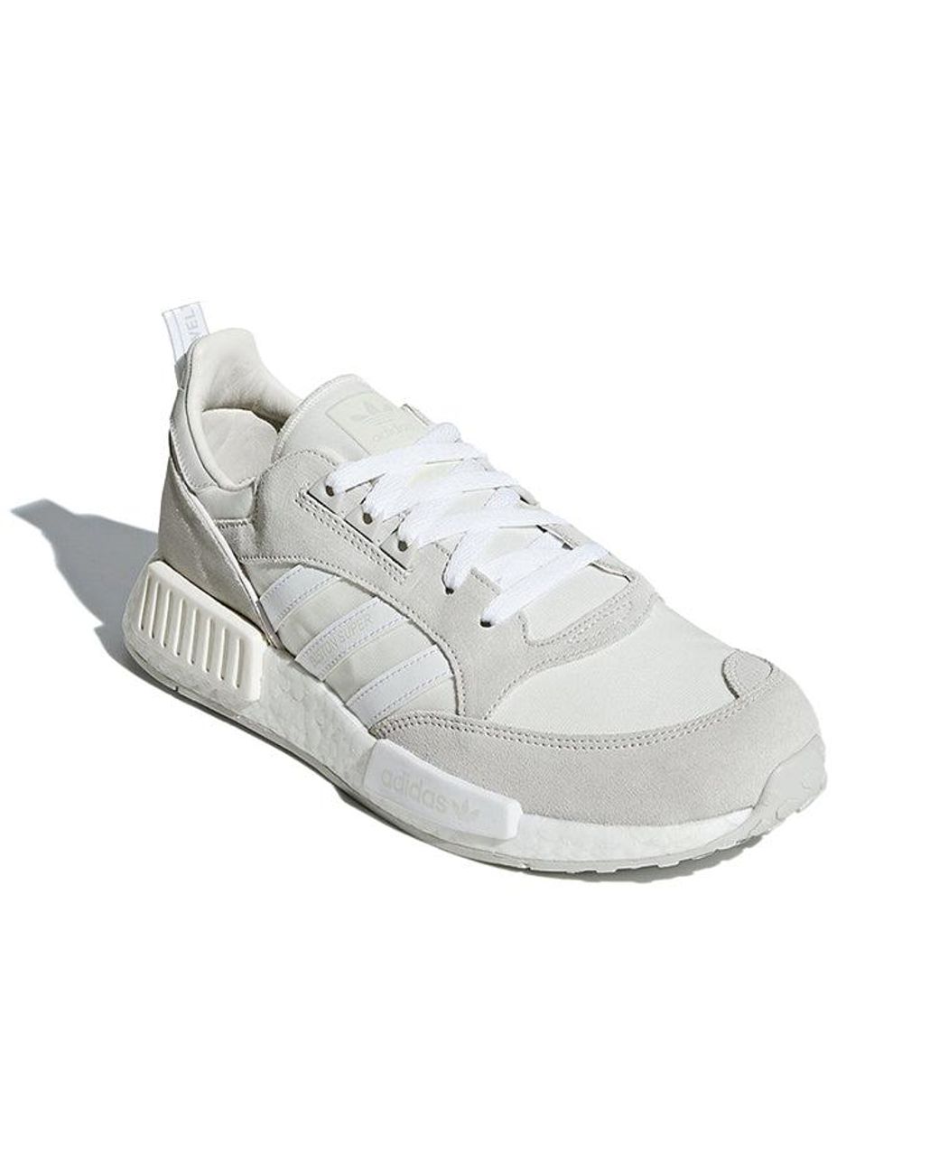 Adidas White Boston Super R1 'Triple' for men