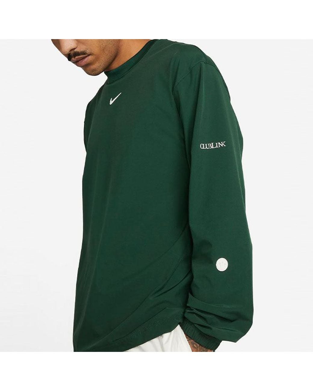 Nike Green X Nocta Long Sleeve Woven Pullover for men