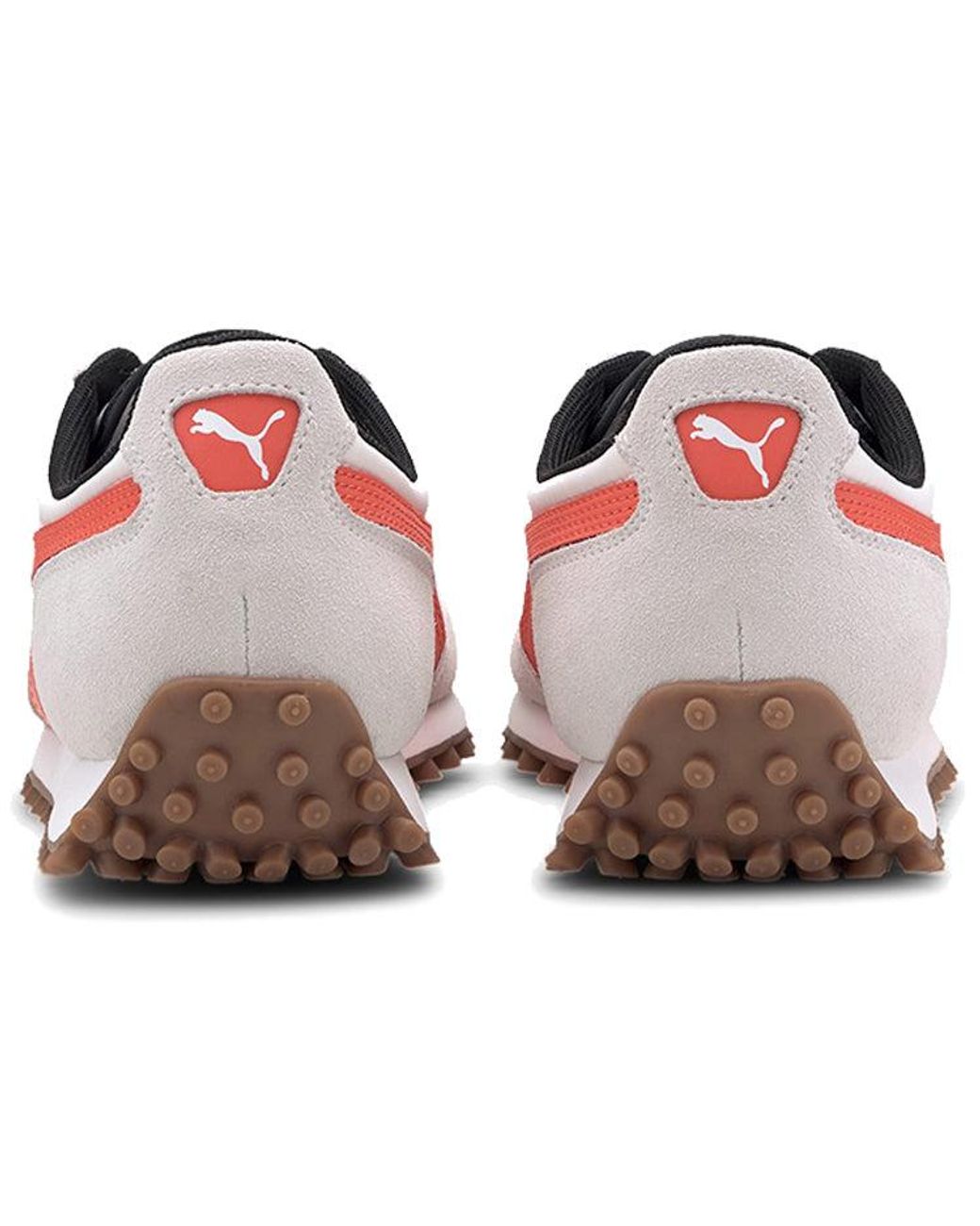 PUMA White Fast Rider Source Hot Coral' for men