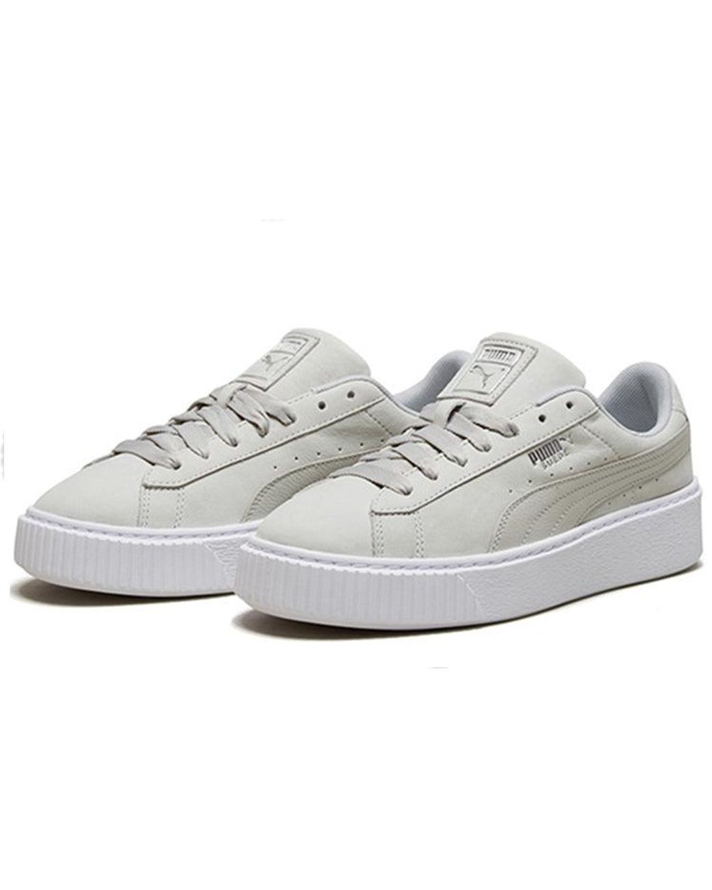 PUMA White (Wmns) Platform 'Shimmer