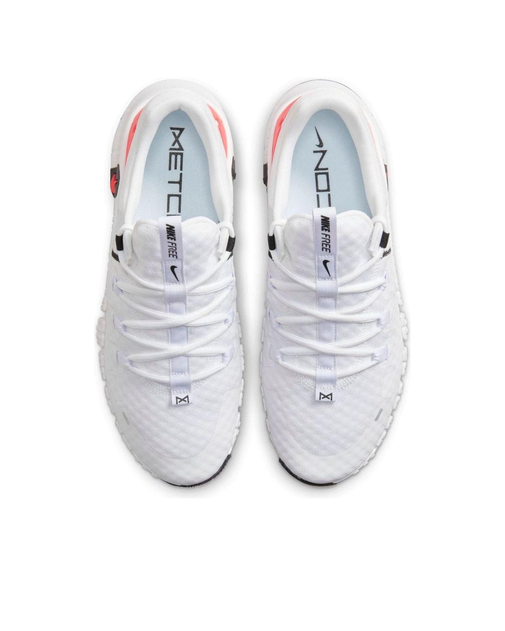 Nike White Free Metcon 5 for men