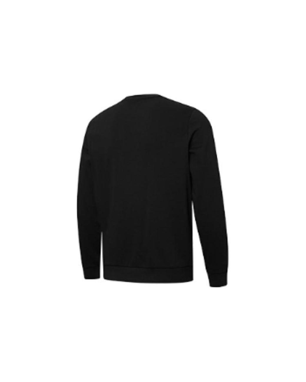 PUMA Black Graphic Sweater for men