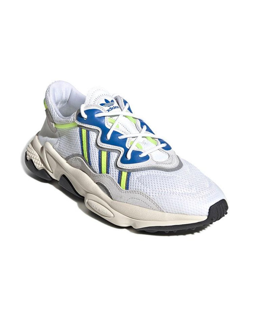 Adidas White Adidas Ozweego Cloud Solar Yellow for men