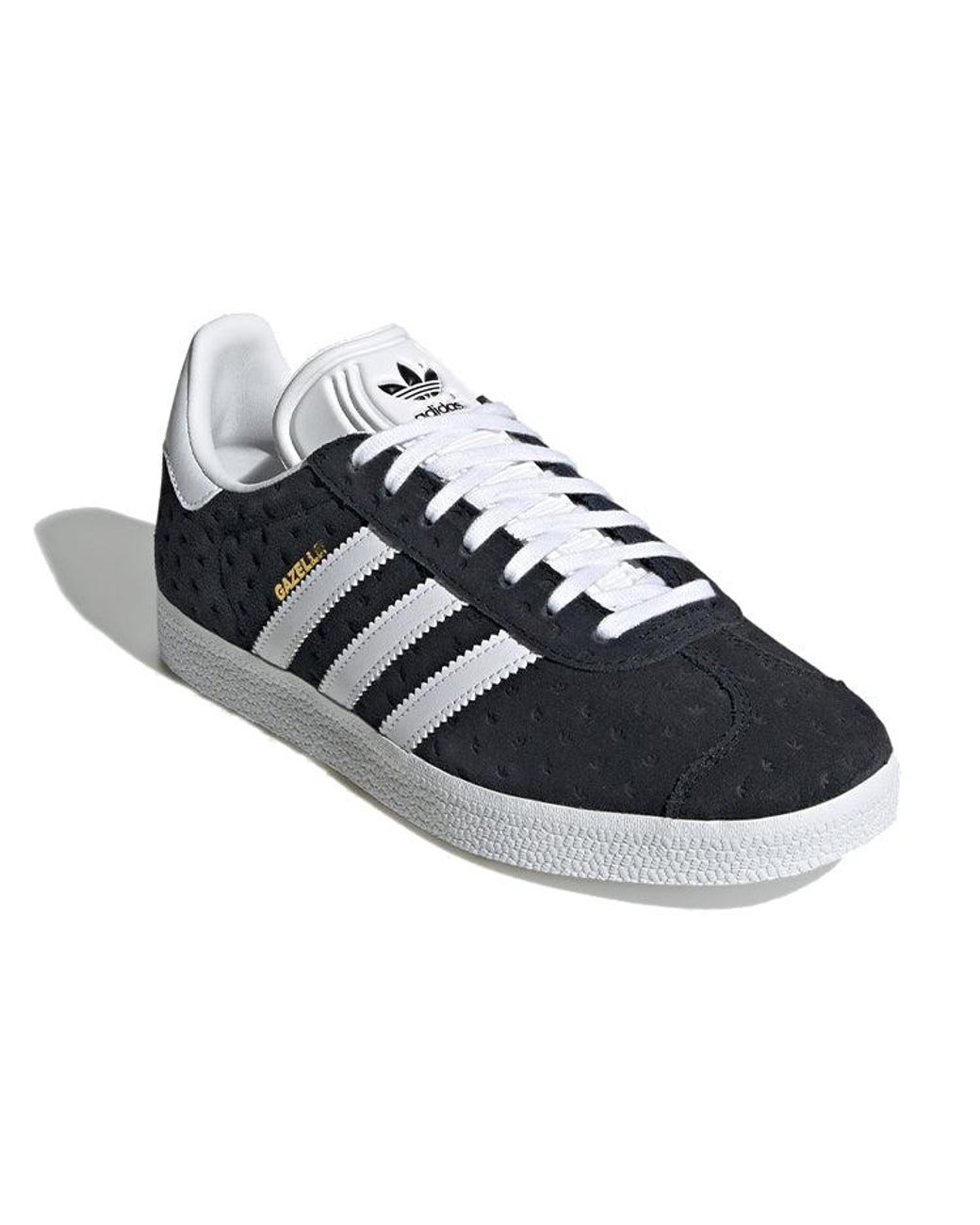 Adidas Blue (Wmns) Gazelle 'Allover Debossed Trefoils'