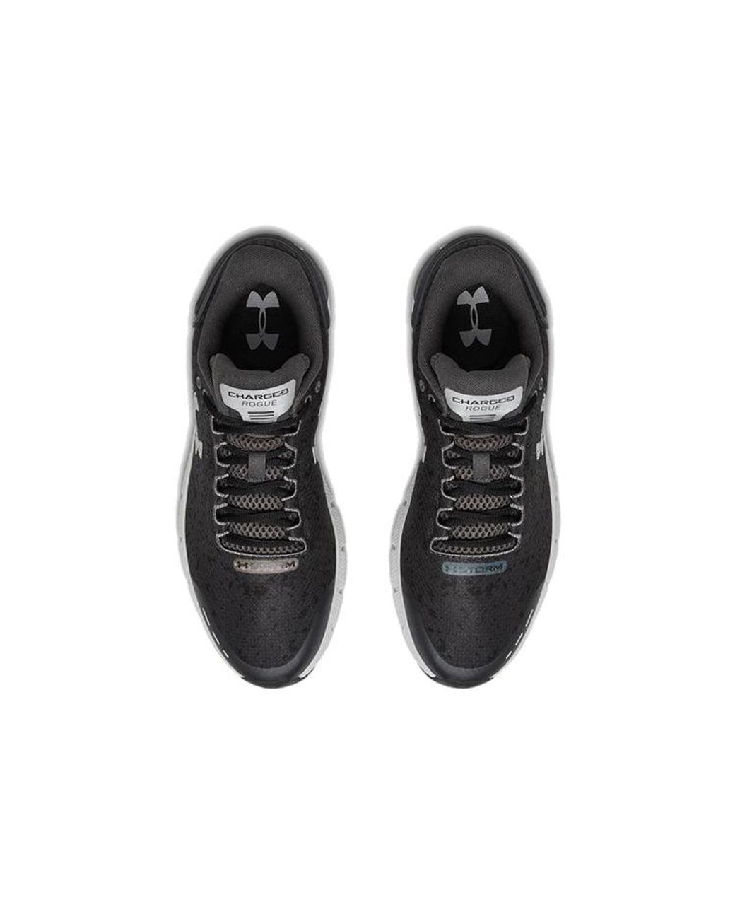 Under Armour Black Charged Rogue Storm Running Shoes for men