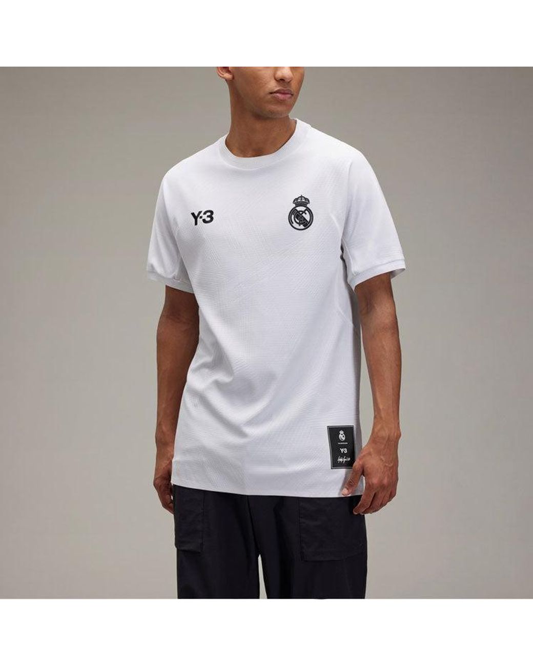 adidas Y-3 Real Madrid 120Th Anniversary Pre-Match Jersey in Blue