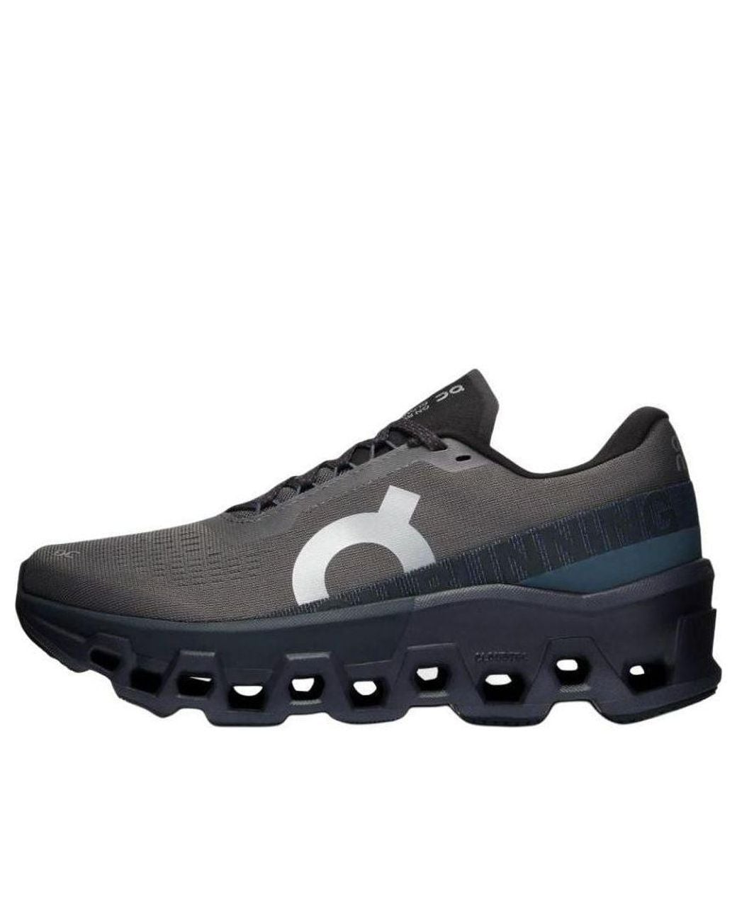 On Shoes Blue (Wmns) Cloudmonster 2 'Asphalt Iron'