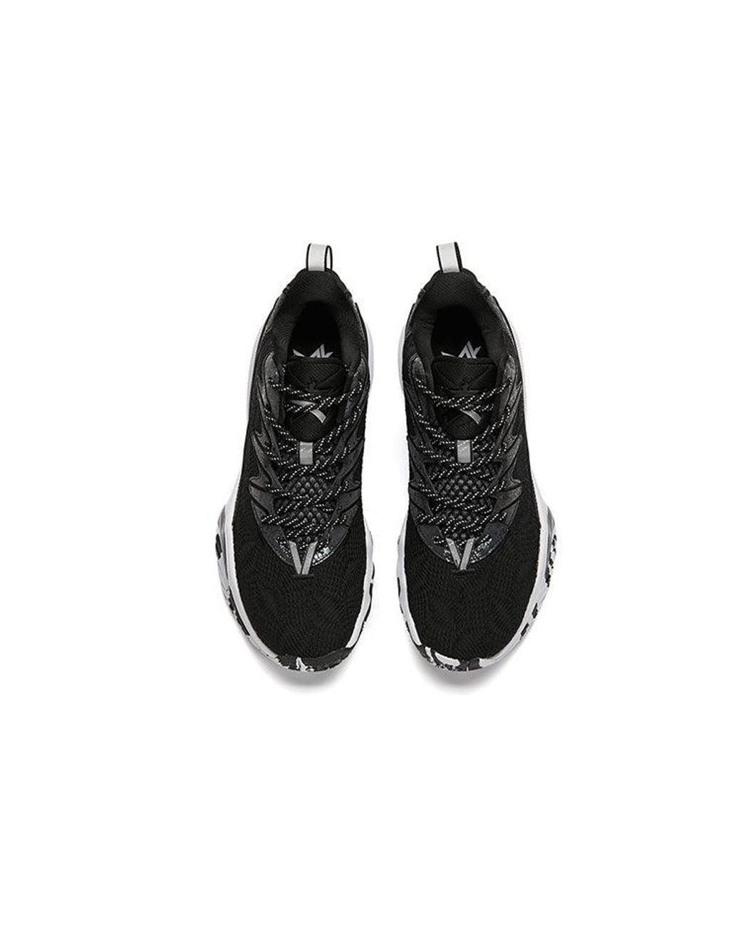 Anta Black Quick Battle 5 Low for men