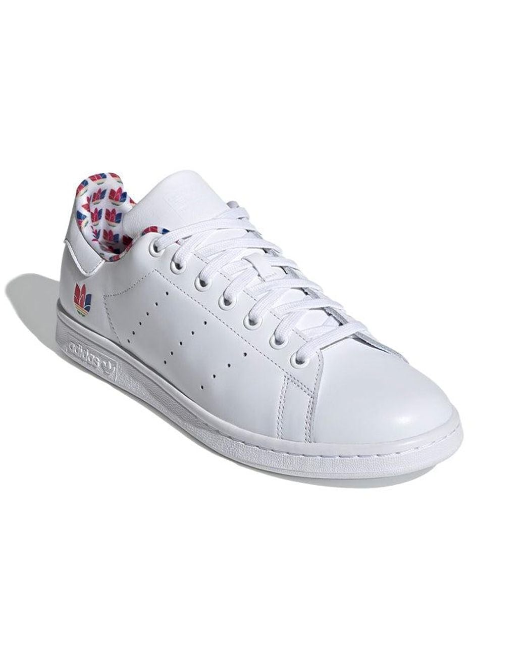 Adidas White Originals Stan Smith Multi Logo' for men