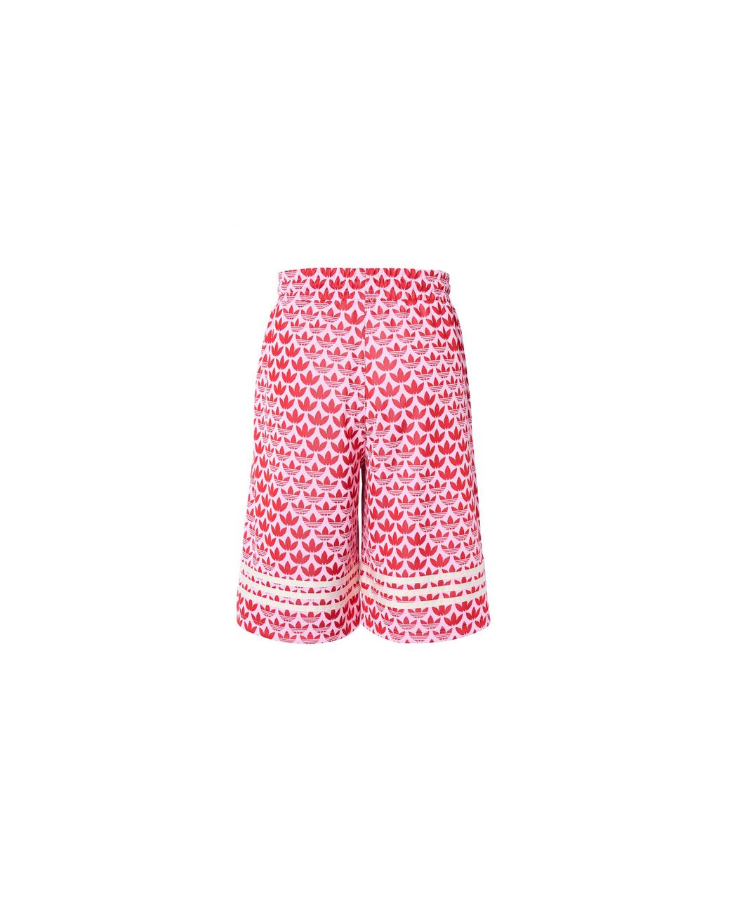 adidas Adicolor 70s Bb Monogram Shorts in Red Lyst