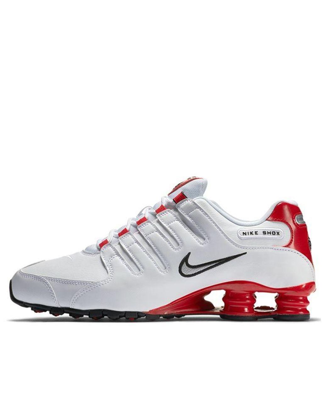 Nike Shox Nz White Red for Men | Lyst