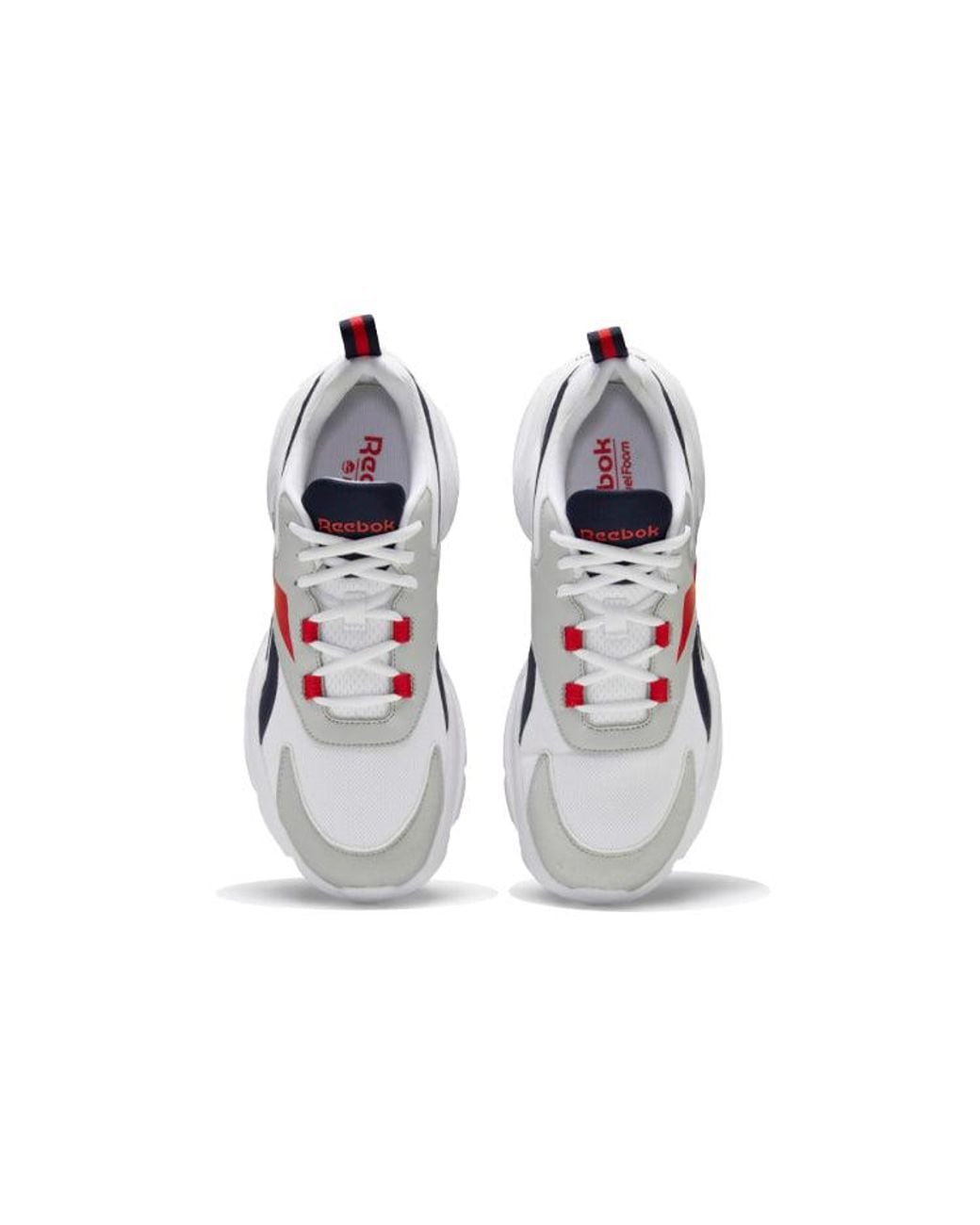 Reebok White Royal Ec Ride 4 Sneakers
