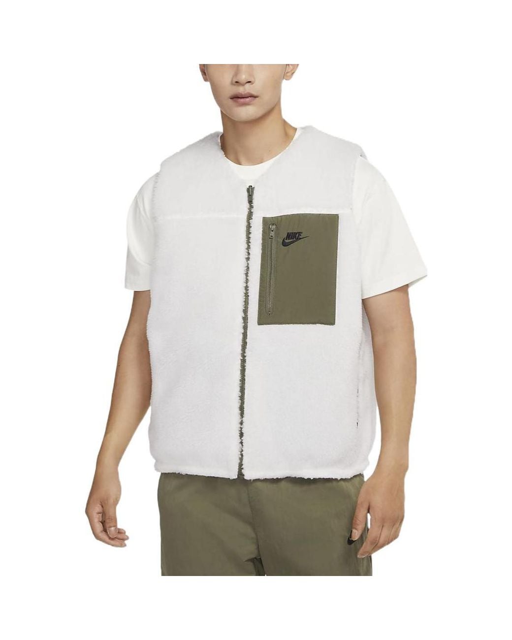 Nike White Club+ Reversible Winterized Vest for men