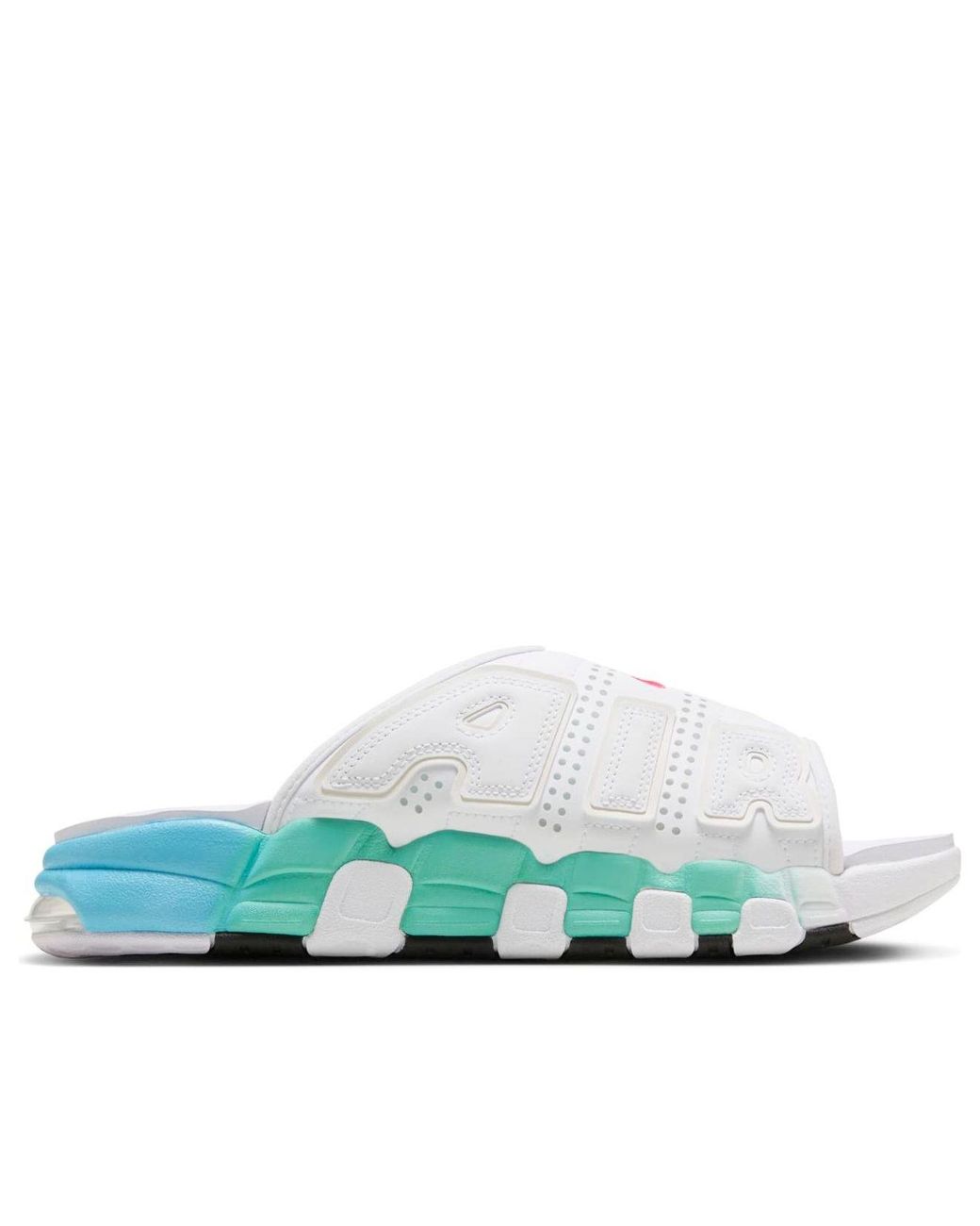 Nike Blue Air More Uptempo Slide 'Aqua' for men
