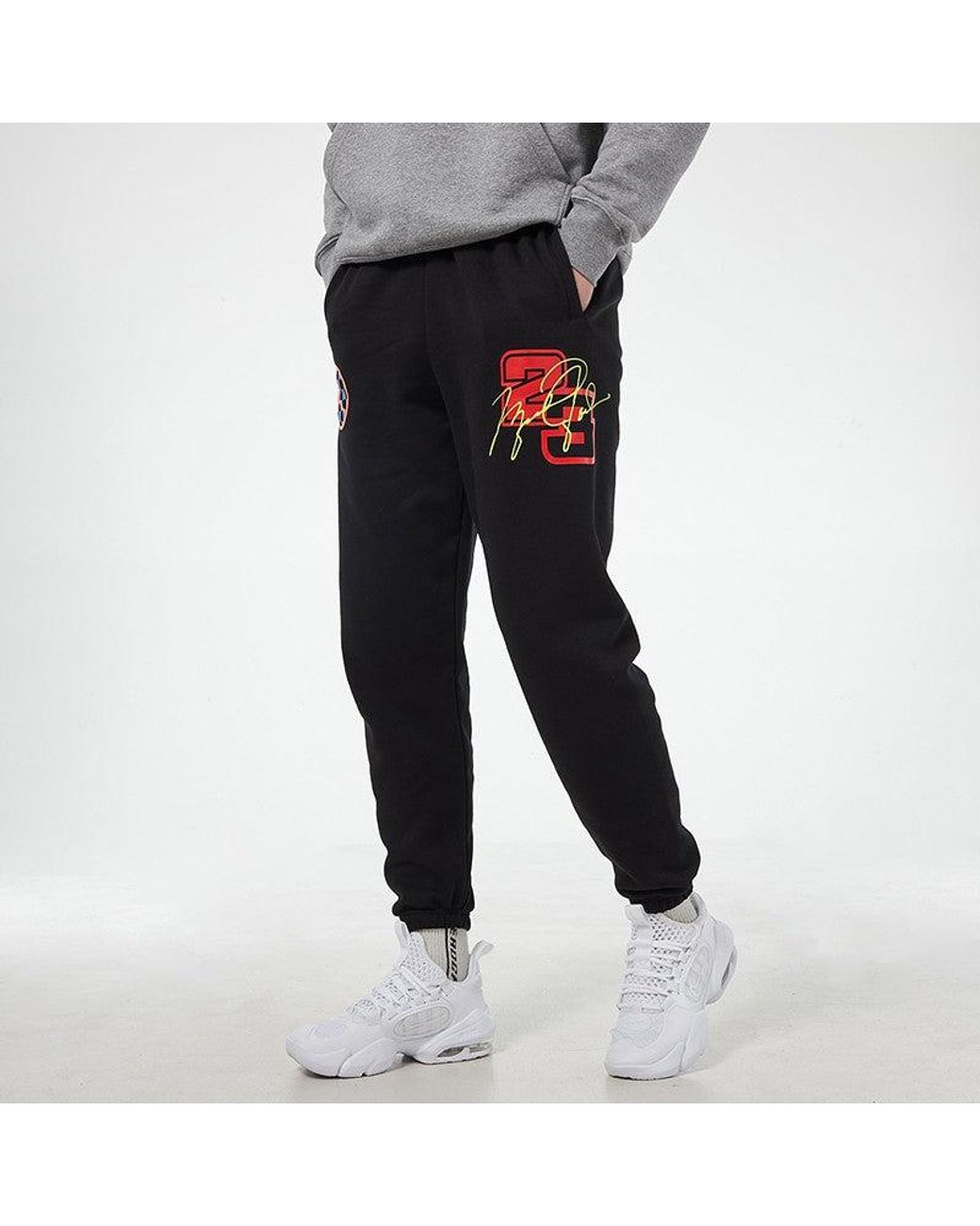Nike Black 23 Basketball Sports Trousers for men