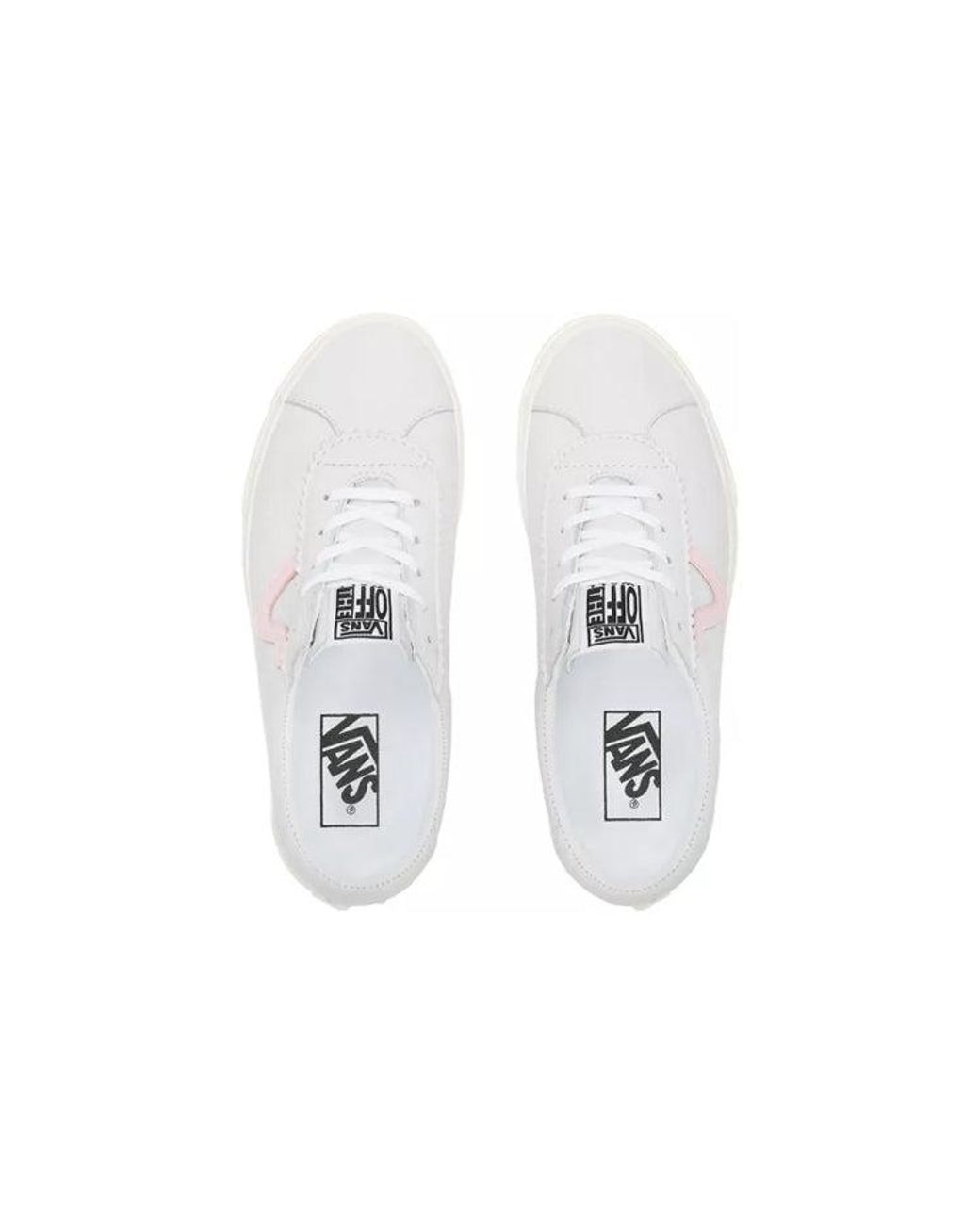 Vans White Sport Soft Leather Light for men