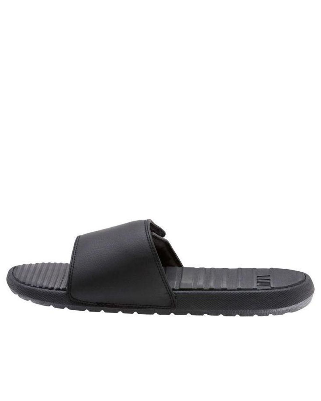 PUMA Black Cool Cat Sport Slippers for men