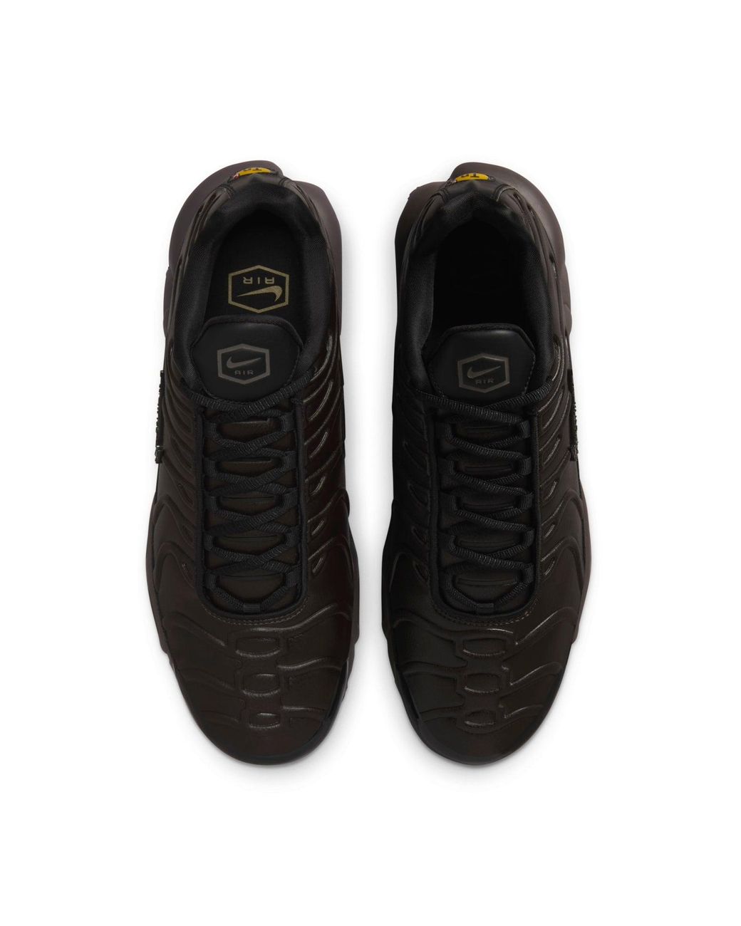 Nike Black Air Max Plus Premium Sneakers Tea Petra for men