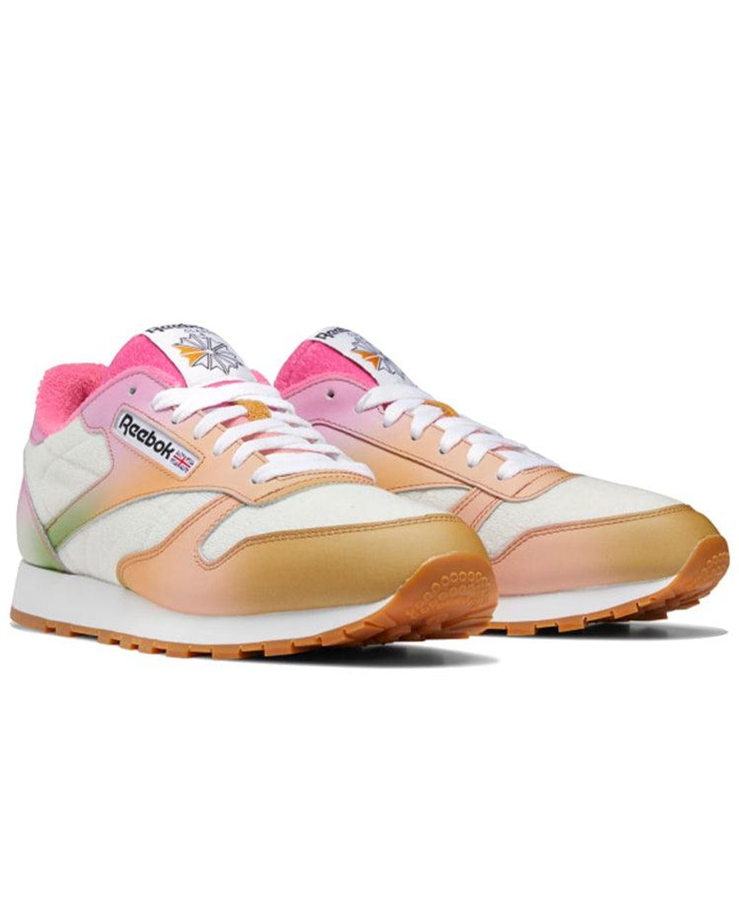 Reebok Pink Daniel Moon X Classic Leather 'Atomic Radiant Ochre'