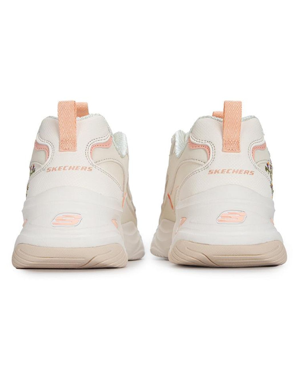 Skechers White (Wmns) D'Lites 4.0