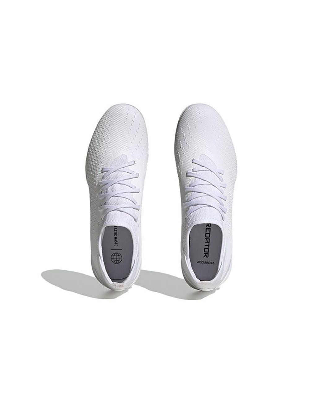Adidas White Predator Accuracy.3 Tf 'Pearlized Pack' for men