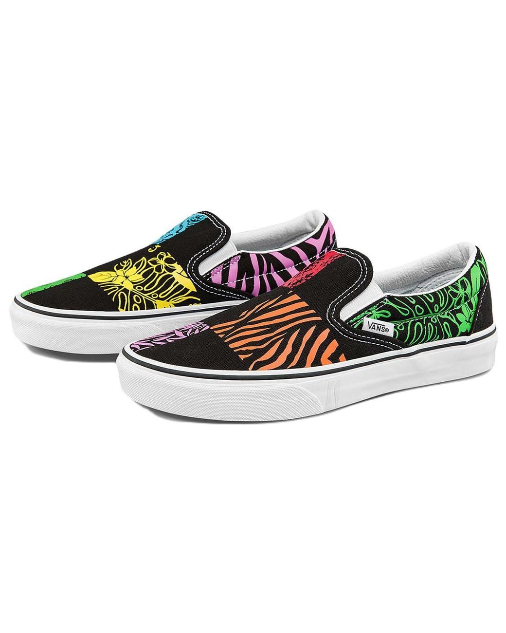 Vans Green Slip-On Classic X Crayola Multi' for men