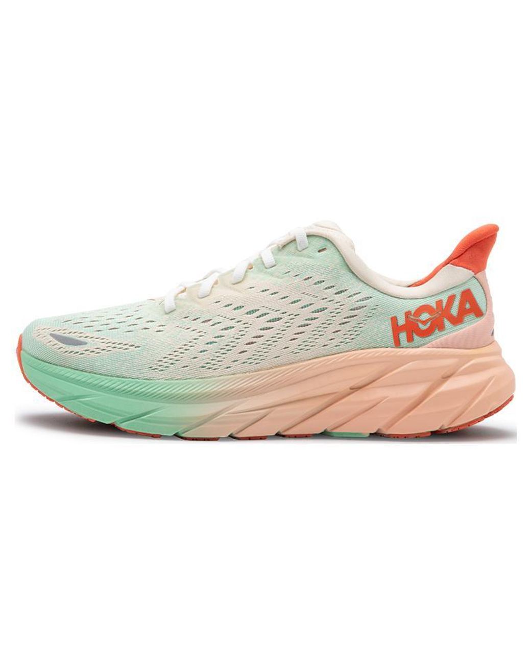 Hoka One One White (Wmns) Clifton 8 Mint'