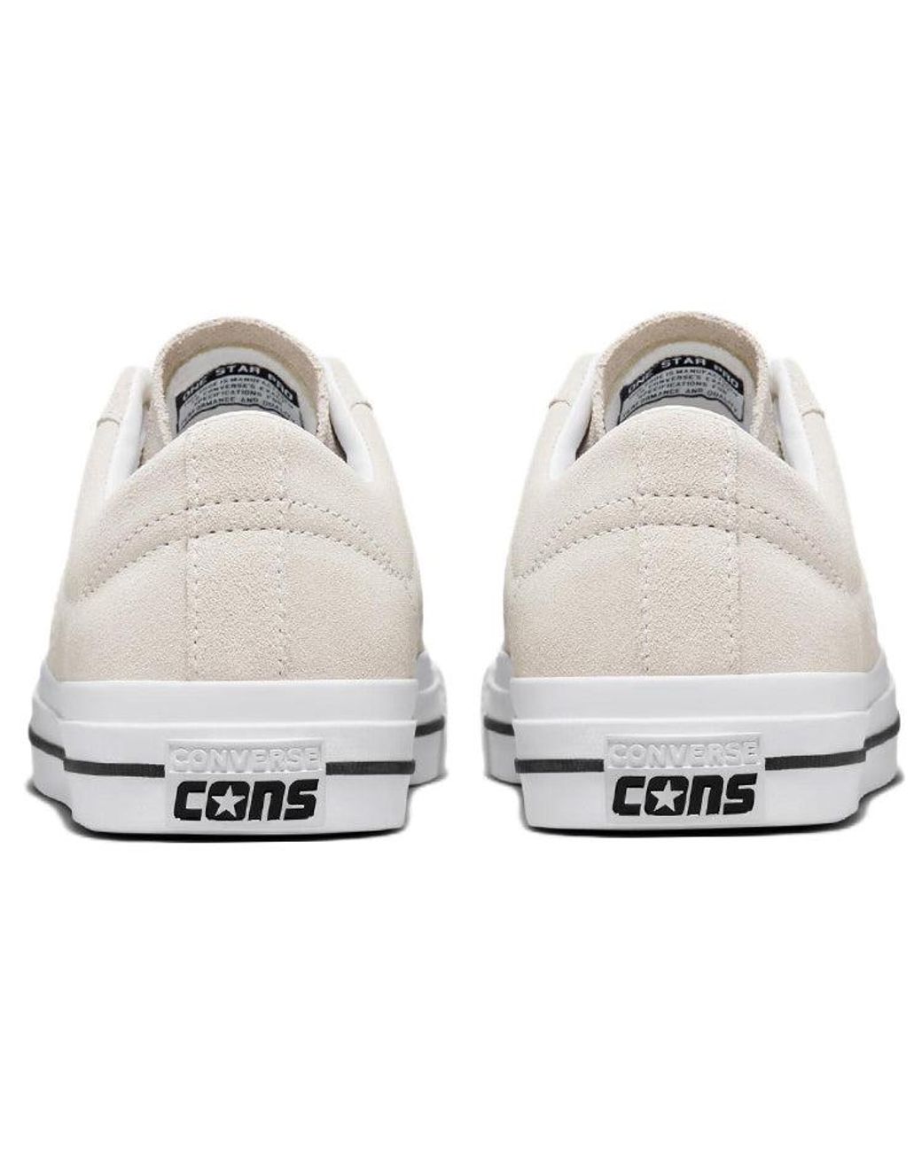 Converse White One Star Pro Suede Low 'Egret' for men