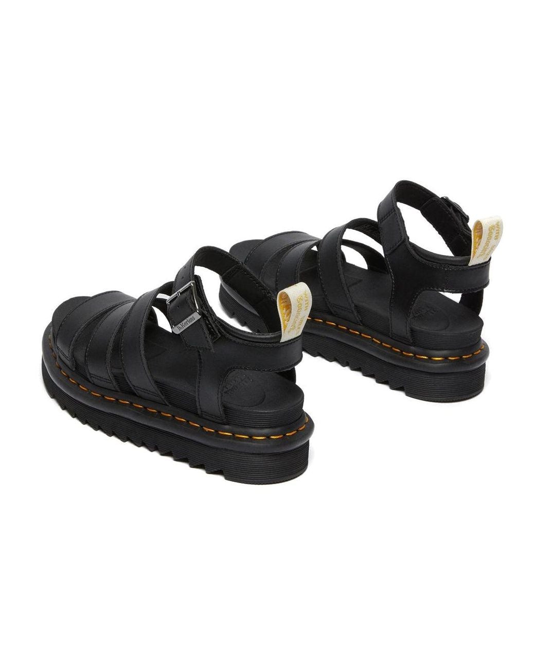 Dr. Martens Black (Wmns) Blaire Fashion Lihgt Platform Sandals