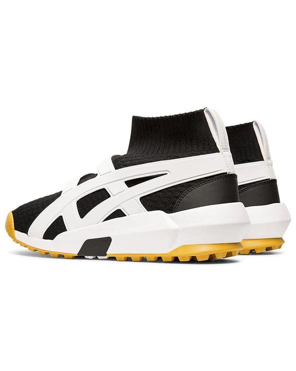 Onitsuka Tiger Black Knit Trainer for men