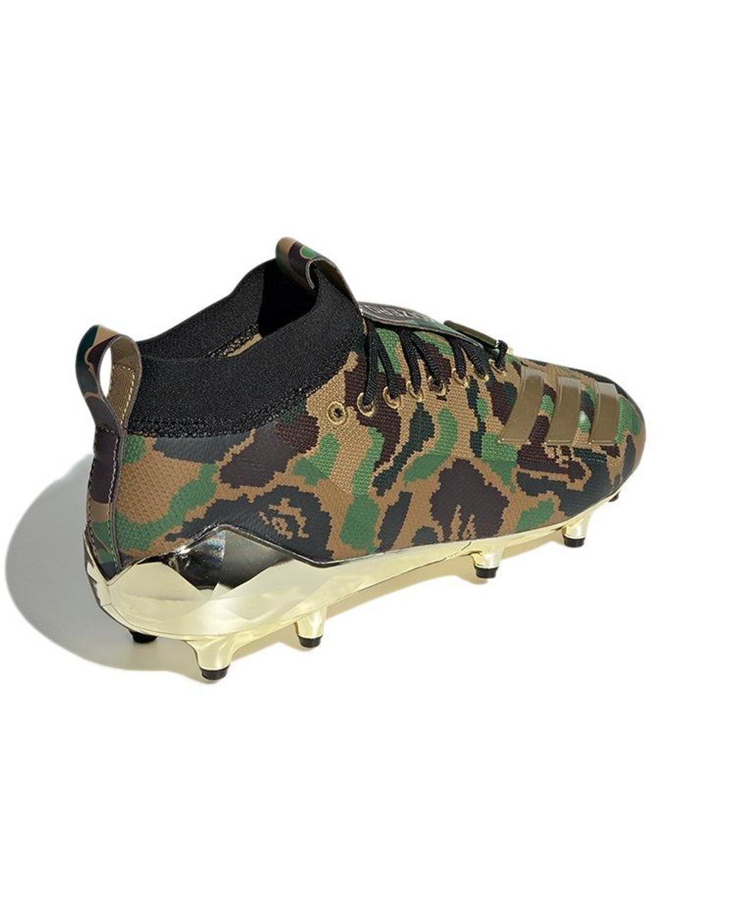 Adidas Black A Bathing Ape X Adizero Cleat Camo' for men