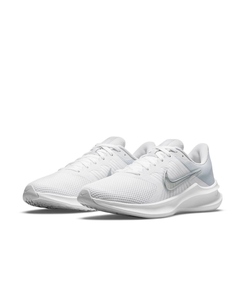 Nike White (Wmns) Downshifter 11 Metallic'