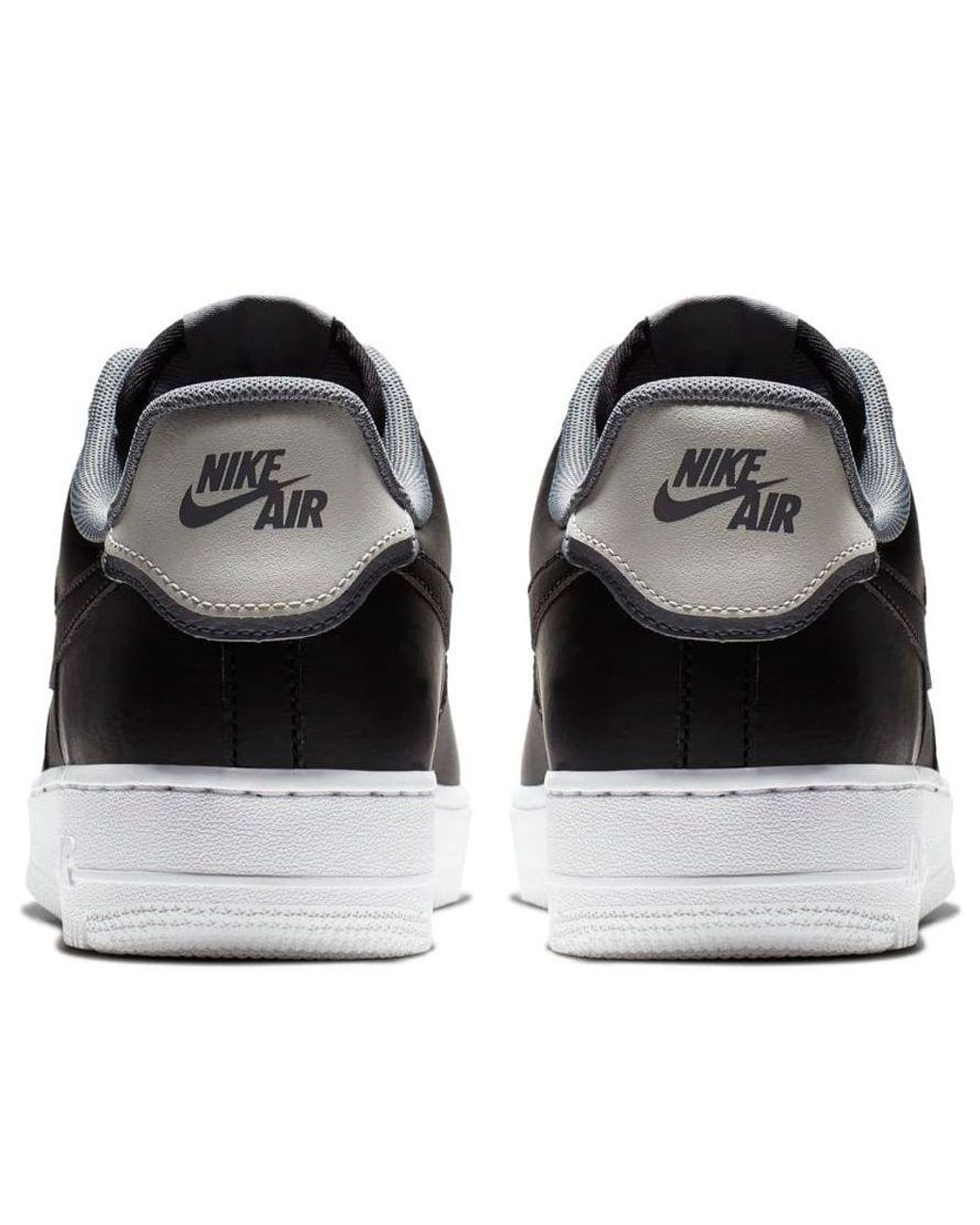 Nike Black Air Force 1 Low '07 Lv8 Pure Platinum' for men
