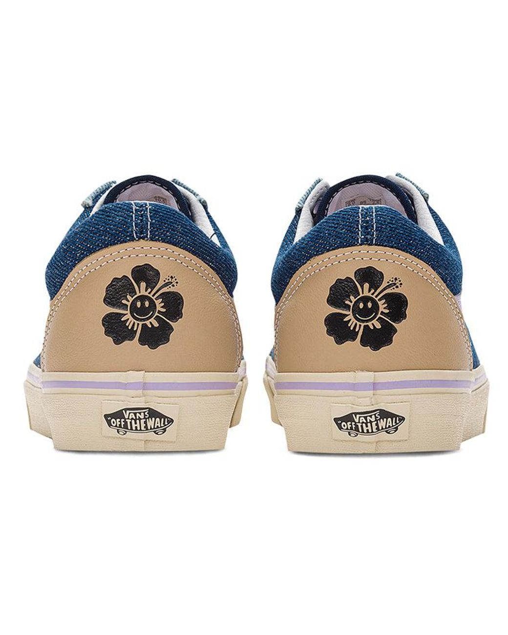 Vans Blue Emma Mulholland On Holiday X Old Skool Denim' for men