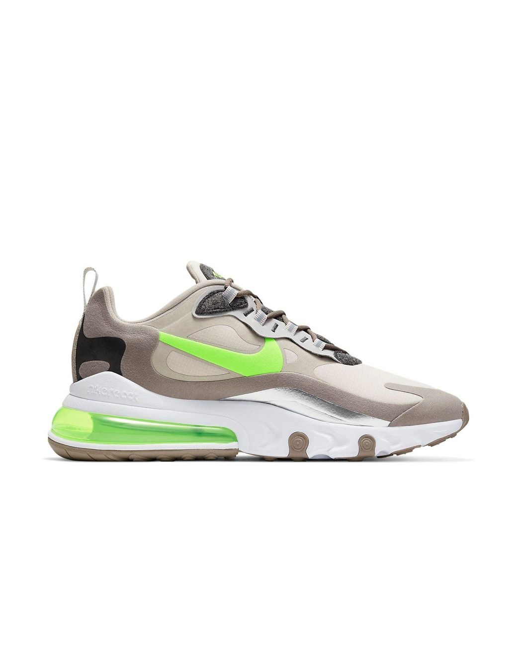 Nike White Air Max 270 React 'Moon Particle Electro' for men