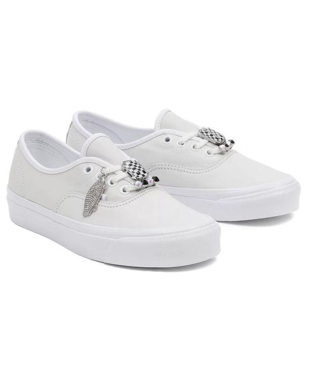 Vans White Anaheim Factory Authentic 44 Dx Low-Top Sneakers for men