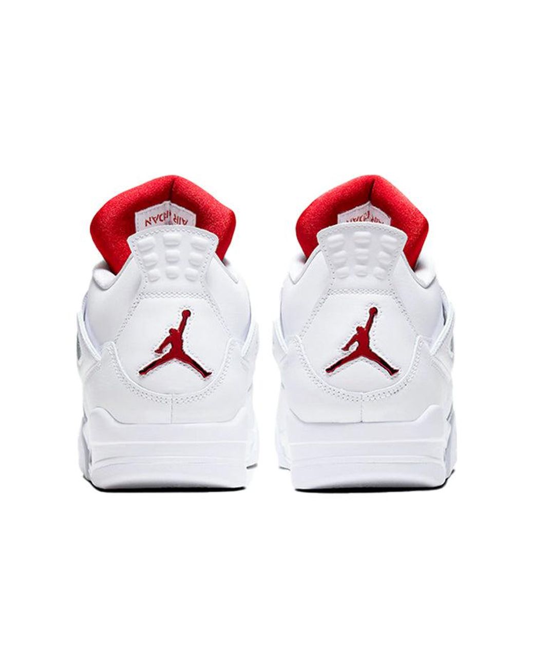 Nike White 4 Retro Metallic' for men
