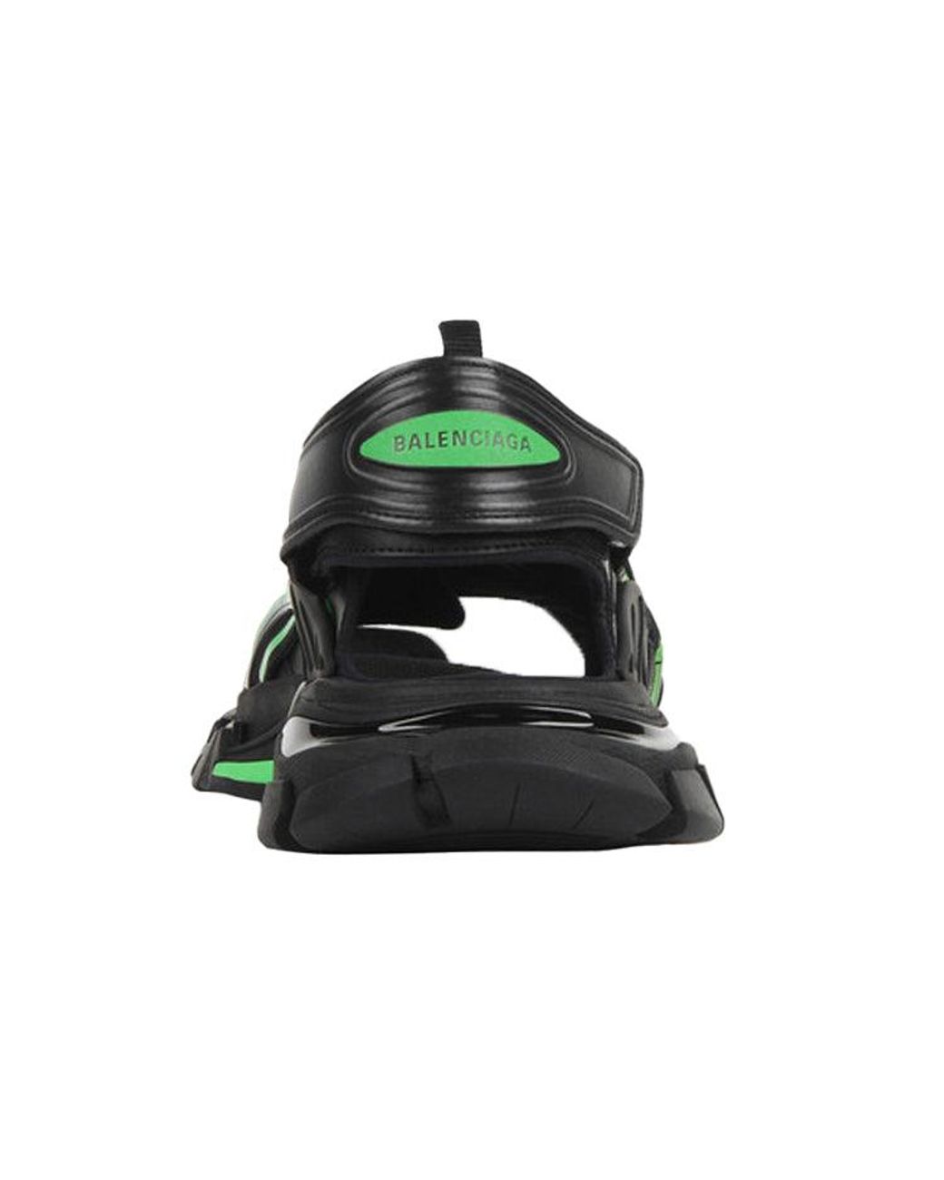 Balenciaga Green Track Sandal Fluo' for men