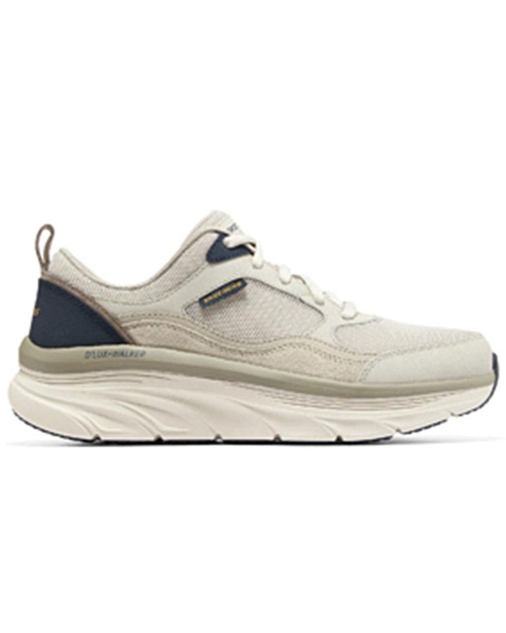 Skechers White D'Lux Walker for men