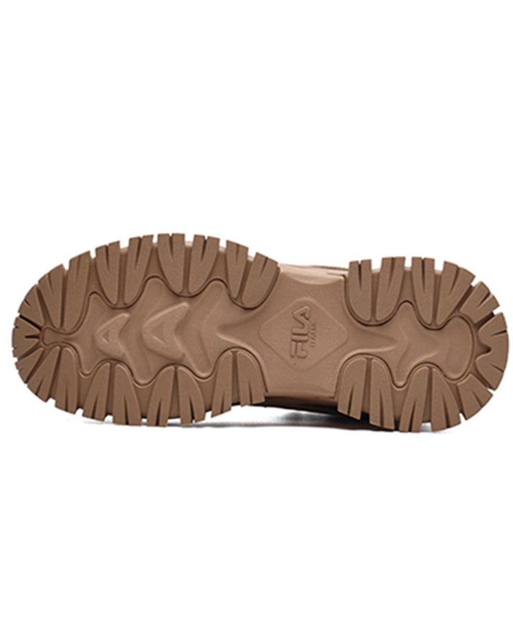 Fila Brown Tracer High-Top Running Shoes Coffee for men