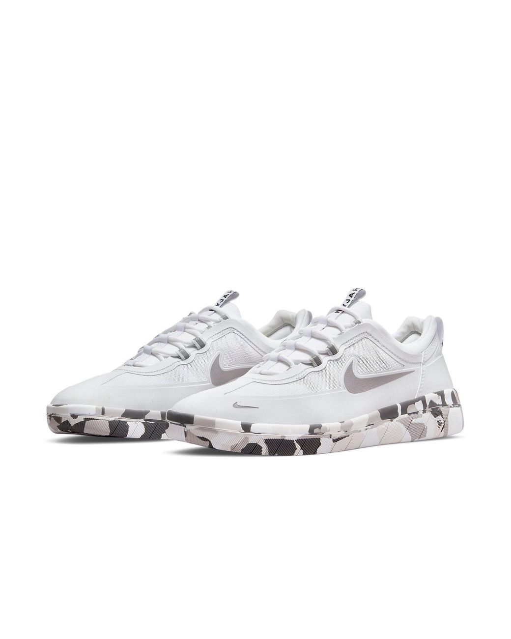 Nike sb nyjah free premium white camo hot sale