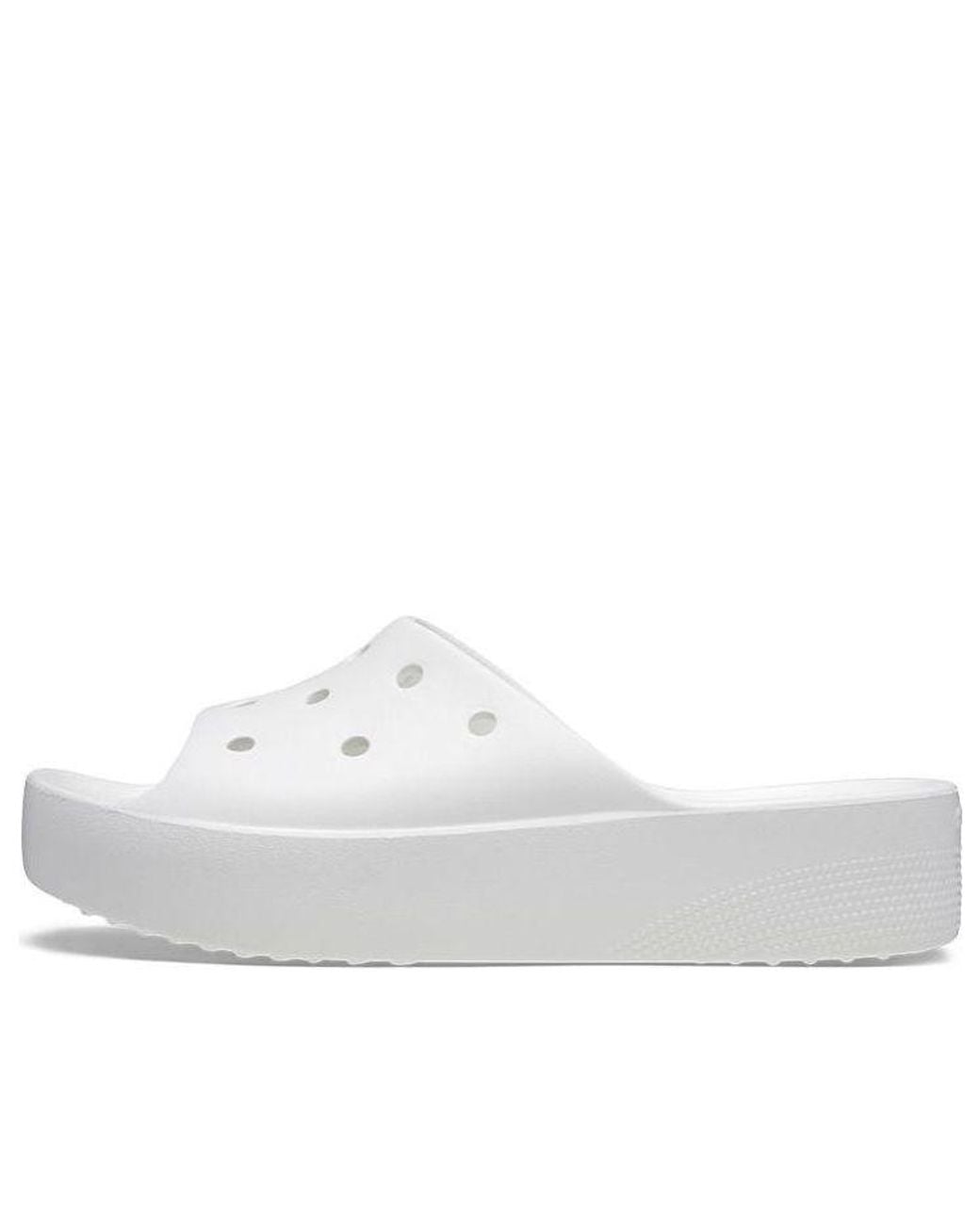 CROCSTM White (Wmns) Classic Platform Sandals