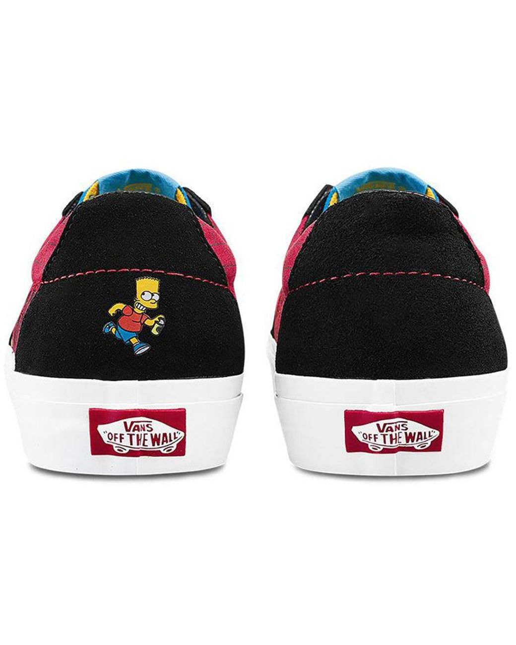 Vans Red The Simpsons X Sk8-Low 'El Barto' for men
