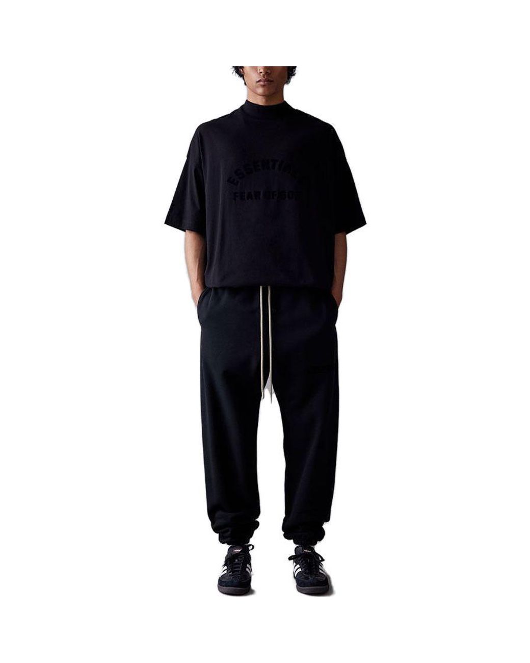 Fear Of God Black Logo T-shirt for men