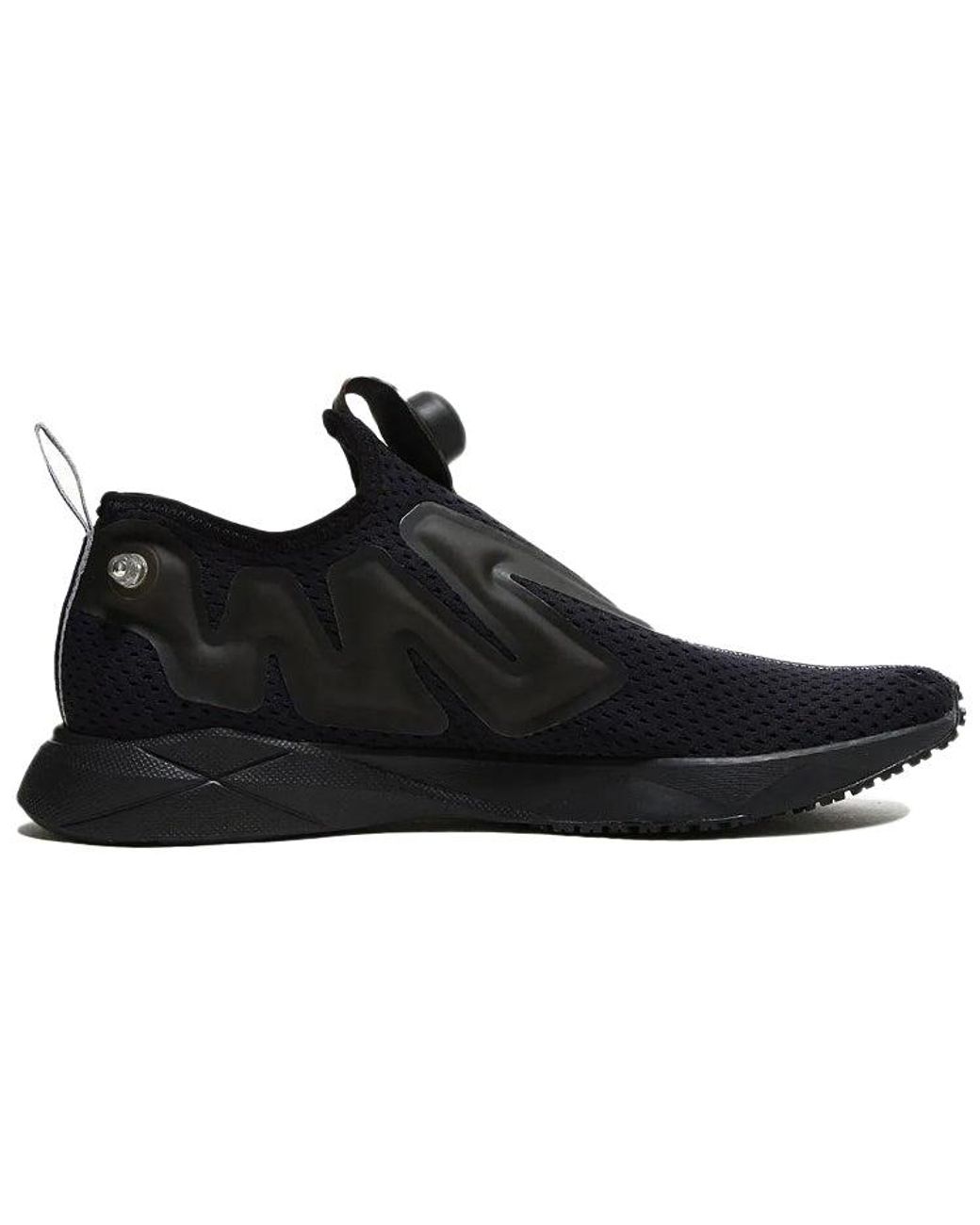 Reebok Black Pump Supreme Tape Stark' for men